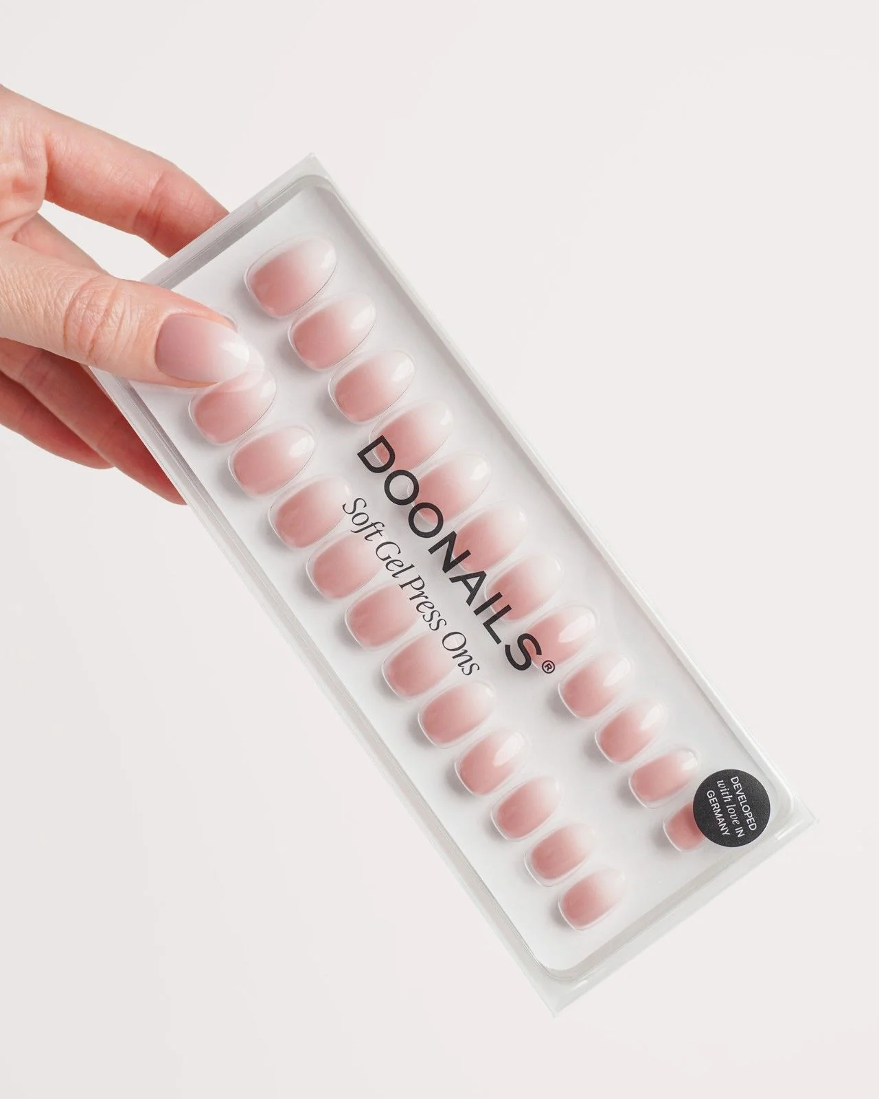 Babyboomer Short Round Soft Gel Press Ons - Image 3