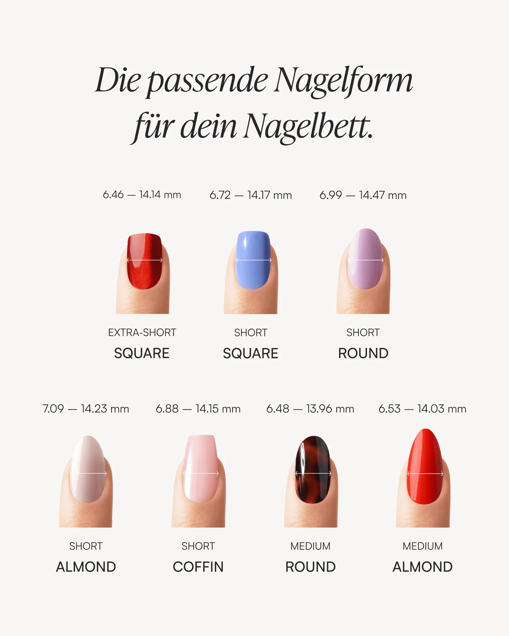 Mix & Match Nachfüll Bundle - Soft Gel Press Ons - Image 12