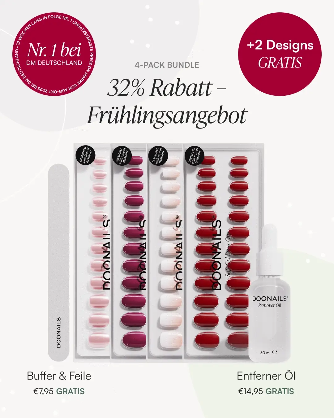 Frühlings Starter Set - Soft Gel Press Ons - Image 26